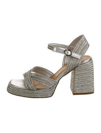 Castañer Glitter Accents Sandals