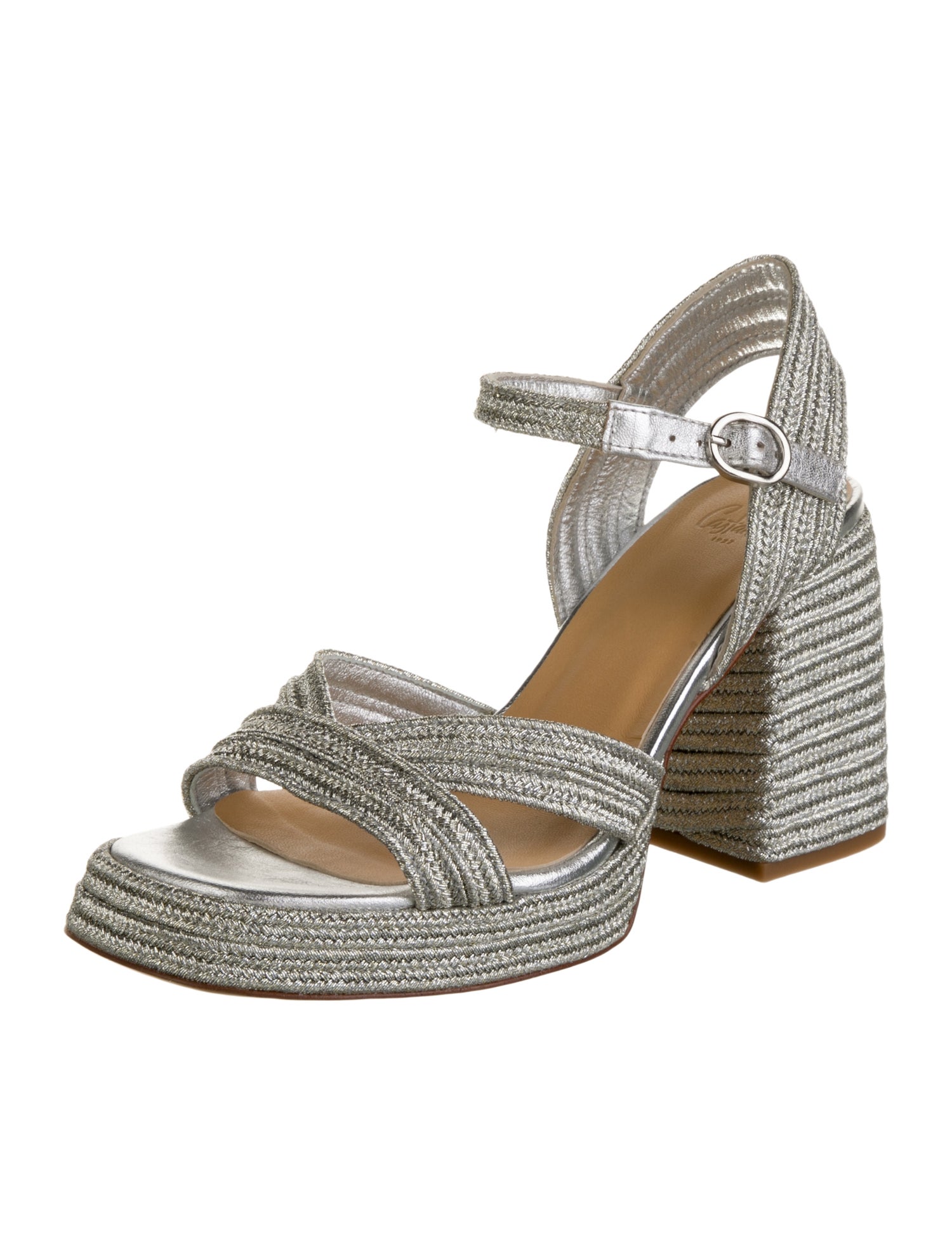 Castañer Glitter Accents Sandals