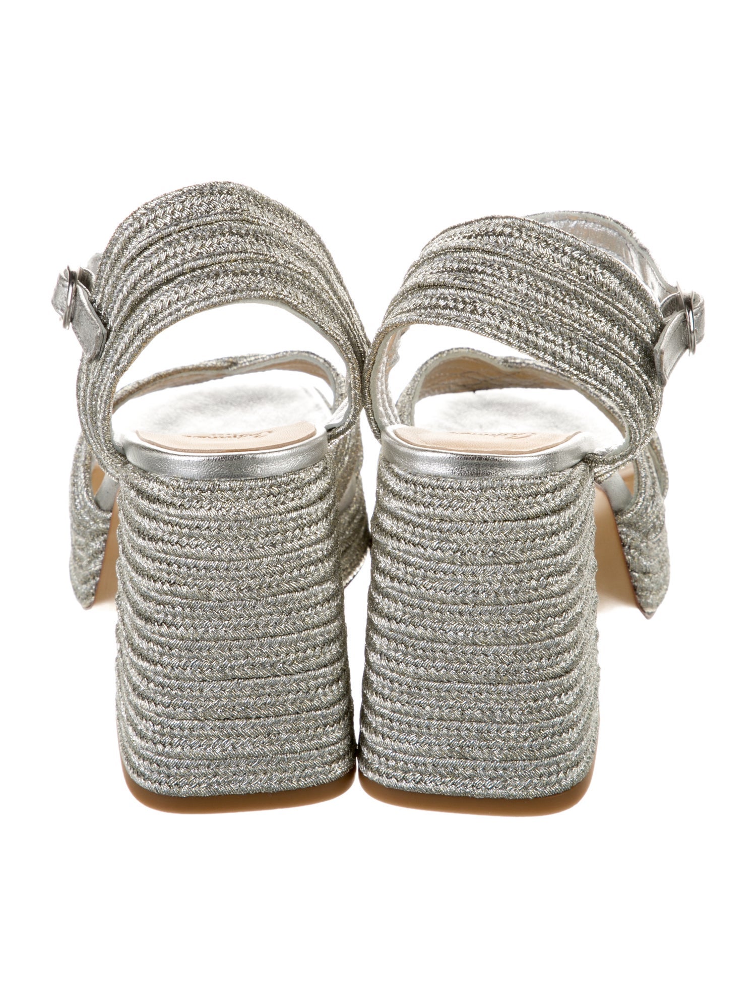 Castañer Leather Trim Embellishment Sandals