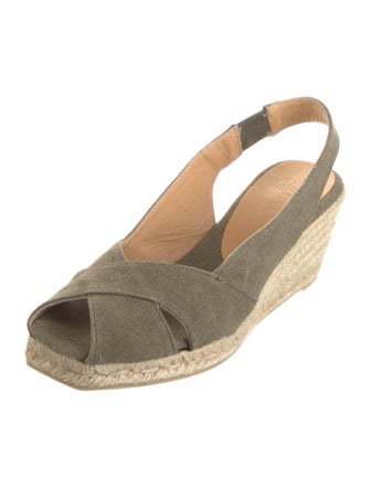 Castañer Canvas Slingback Sandals w/ Tags
