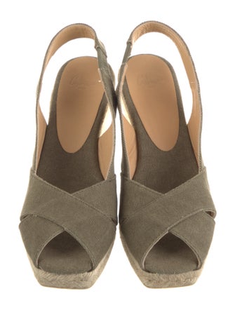 Castañer Canvas Slingback Sandals w/ Tags