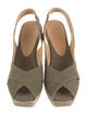 Castañer Canvas Slingback Sandals w/ Tags