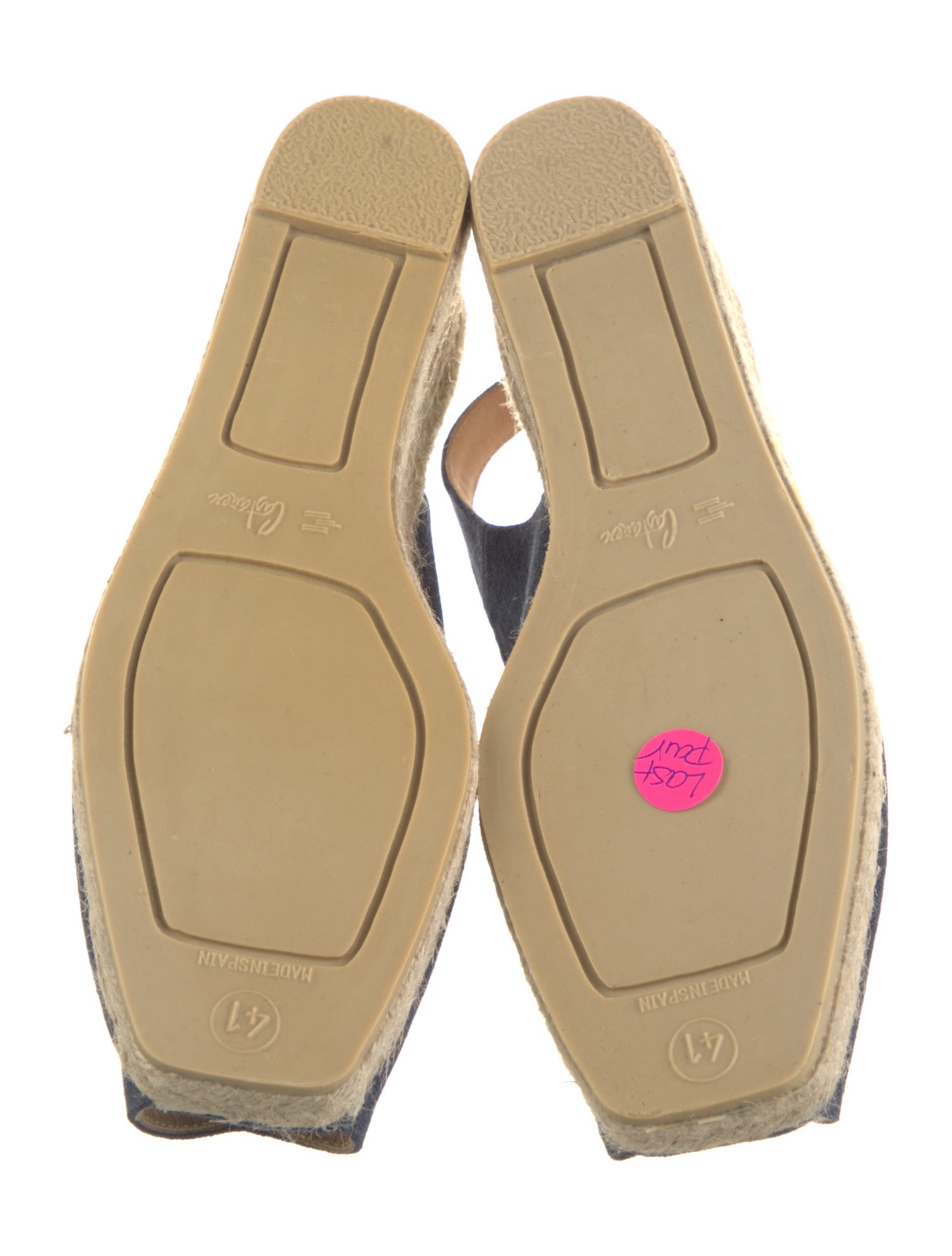 Castañer Denim Braided Accents Slingback Sandals