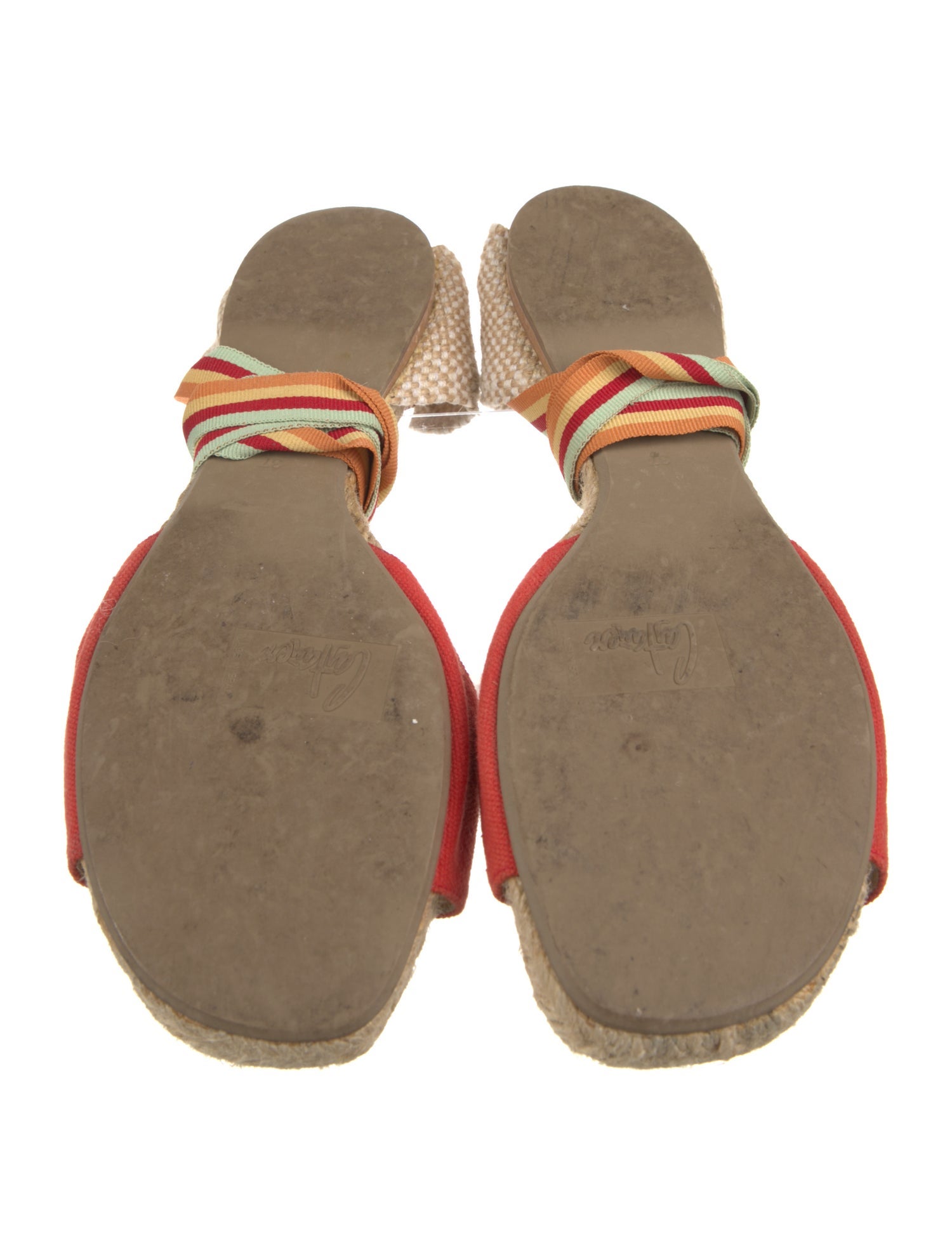 Castañer Striped Braided Accents Espadrilles