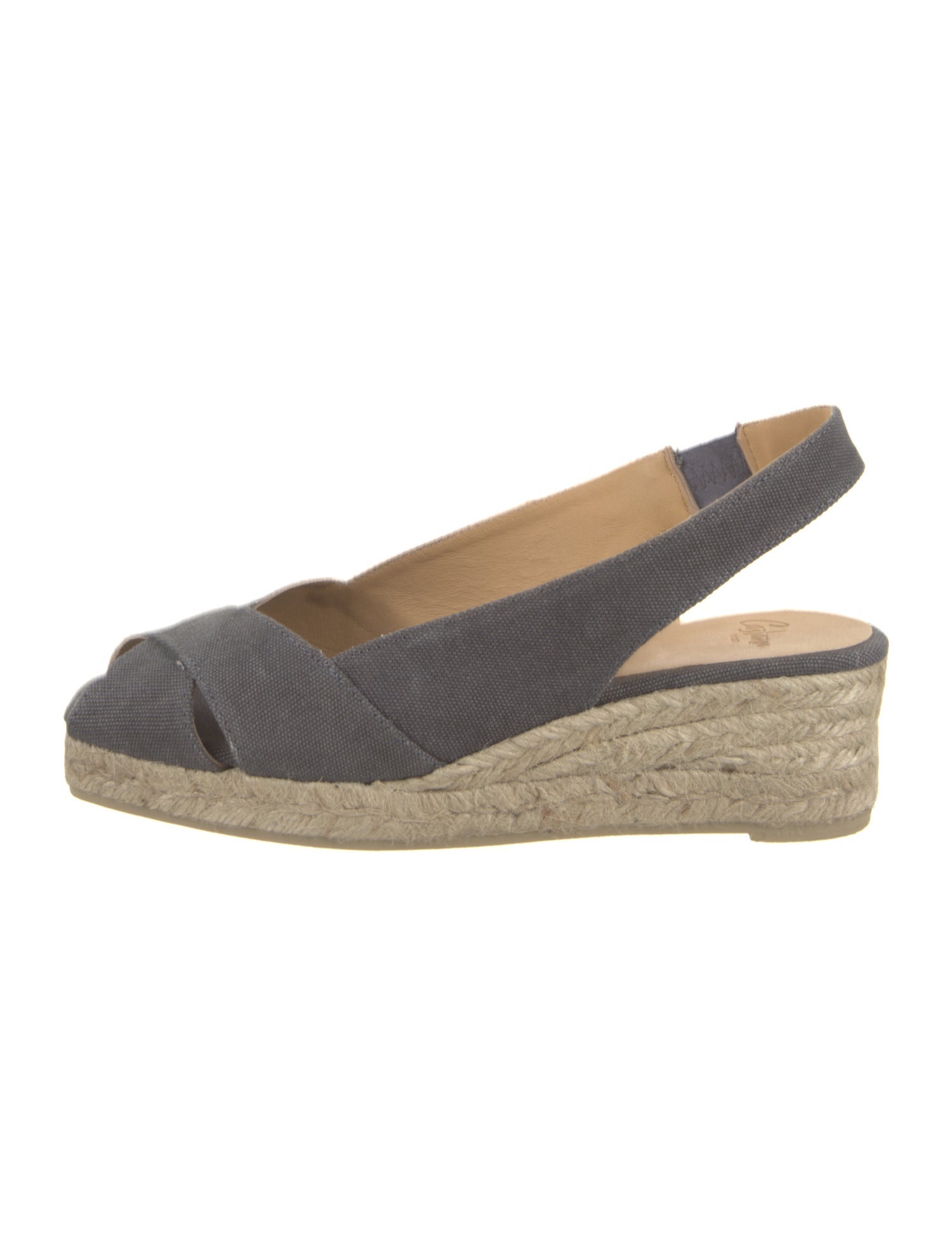 Castañer Canvas Slingback Sandals