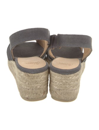 Castañer Canvas Slingback Sandals