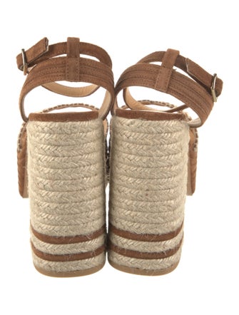Castañer Suede Braided Accents Espadrilles