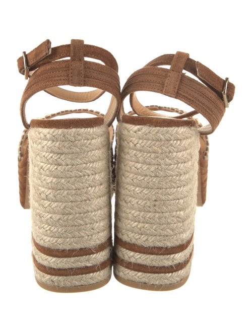 Castañer Suede Braided Accents Espadrilles