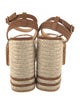 Castañer Suede Braided Accents Espadrilles