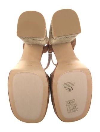 Castañer Suede Braided Accents Espadrilles