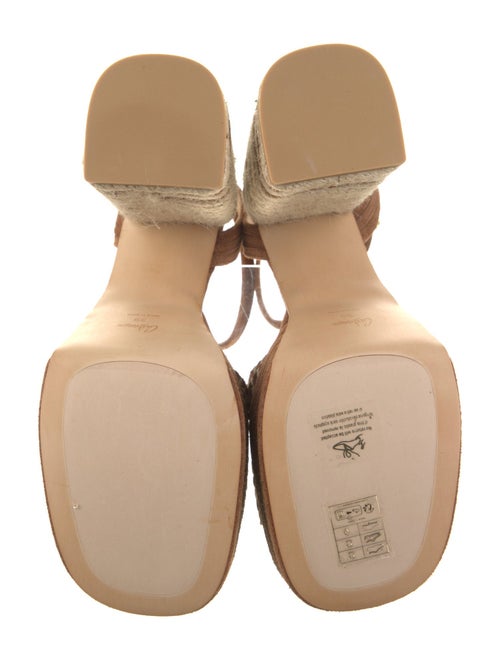 Castañer Suede Braided Accents Espadrilles