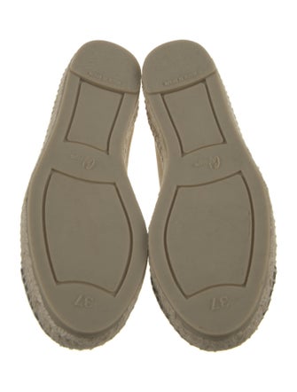 Castañer Canvas Colorblock Pattern Espadrilles