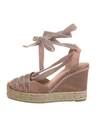 Castañer Satin Slingback Pumps