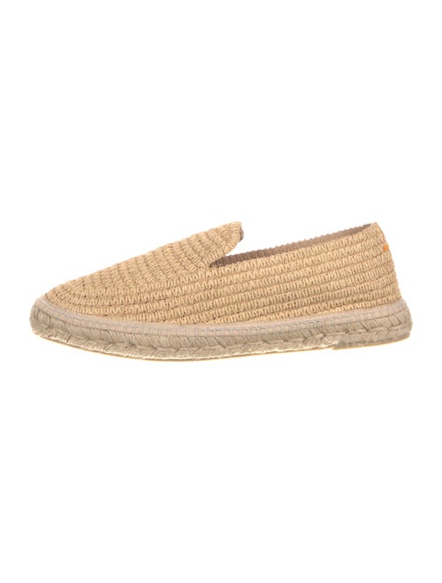 Castañer Raffia Braided Accents Moccasins