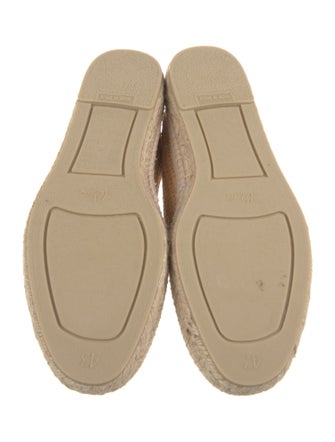 Castañer Raffia Braided Accents Moccasins