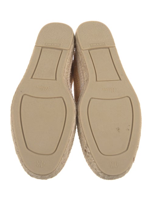 Castañer Raffia Braided Accents Moccasins