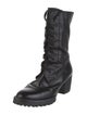 Castañer Leather Combat Boots