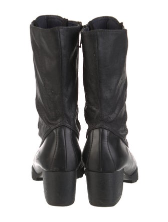 Castañer Leather Combat Boots