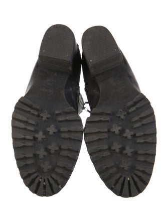 Castañer Leather Combat Boots