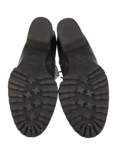 Castañer Leather Combat Boots