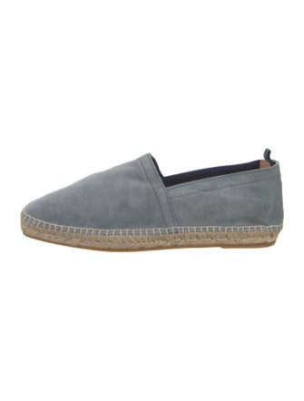 Castañer Suede Whipstitch Trim Espadrilles