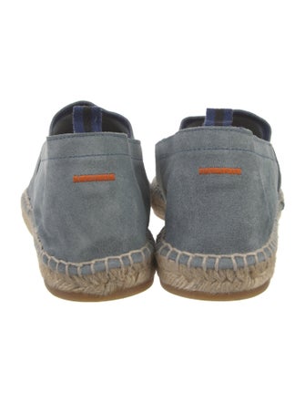 Castañer Suede Whipstitch Trim Espadrilles