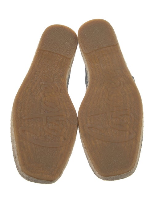Castañer Suede Whipstitch Trim Espadrilles