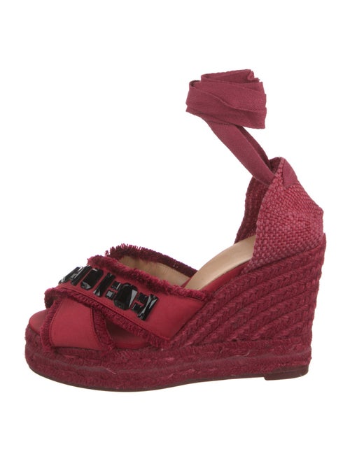 Castañer Canvas Crystal Embellishments Espadrilles