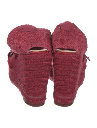 Castañer Canvas Crystal Embellishments Espadrilles