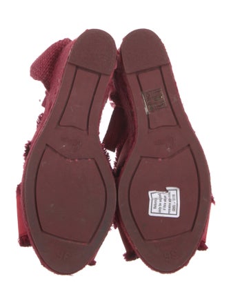 Castañer Canvas Crystal Embellishments Espadrilles