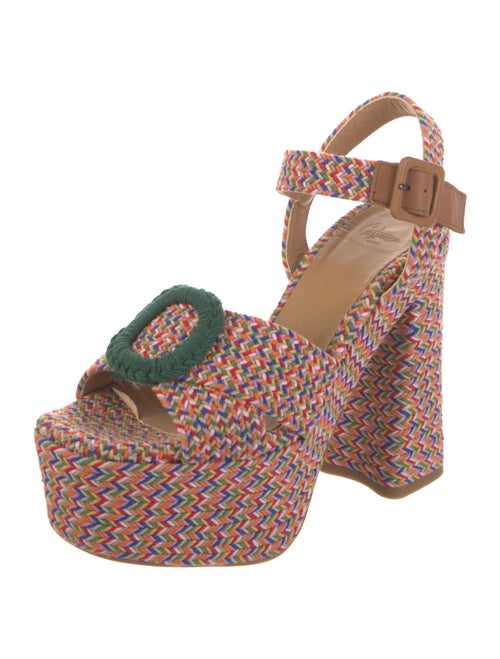 Castañer Printed Slingback Sandals