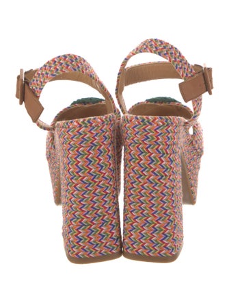 Castañer Printed Slingback Sandals