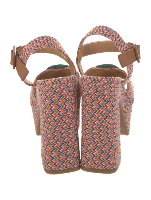Castañer Printed Slingback Sandals