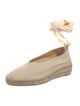 Castañer Canvas Whipstitch Trim Espadrilles
