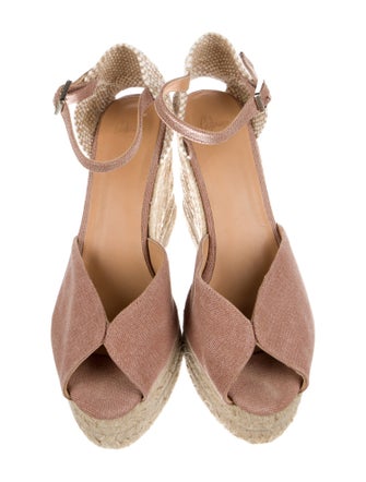 Castañer Jute Animal Print Espadrilles