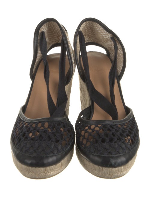 Castañer Leather Trim Embellishment D'Orsay Pumps