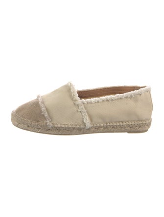 Castañer Canvas Colorblock Pattern Espadrilles