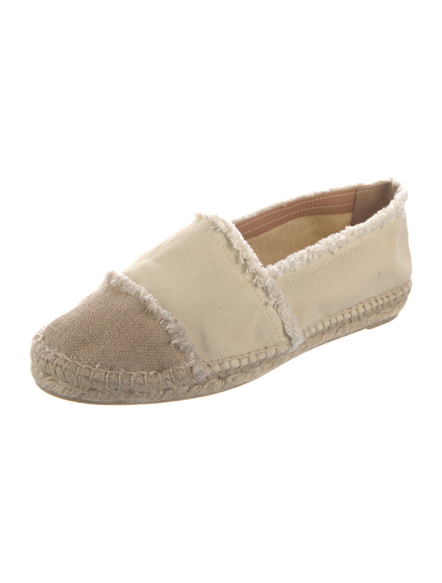 Castañer Canvas Colorblock Pattern Espadrilles