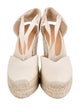 Castañer Canvas Printed D'Orsay Pumps