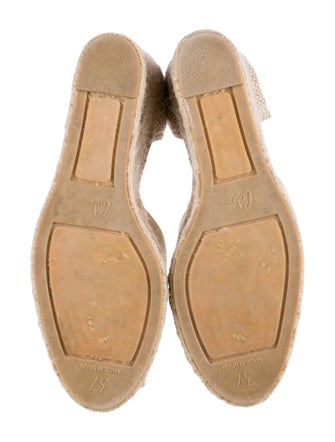 Castañer Canvas Printed D'Orsay Pumps