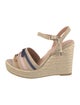 Castañer Printed Bow Accents Espadrilles