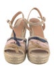 Castañer Printed Bow Accents Espadrilles