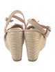 Castañer Printed Bow Accents Espadrilles