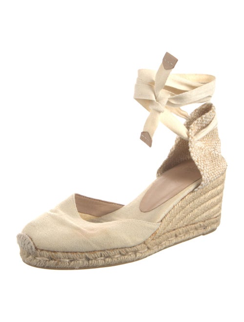 Castañer Canvas Printed D'Orsay Pumps