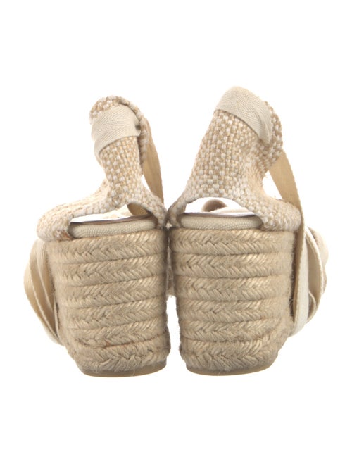 Castañer Canvas Printed D'Orsay Pumps