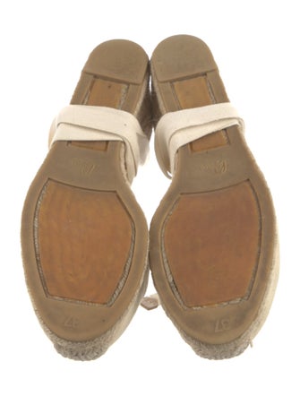 Castañer Canvas Printed D'Orsay Pumps