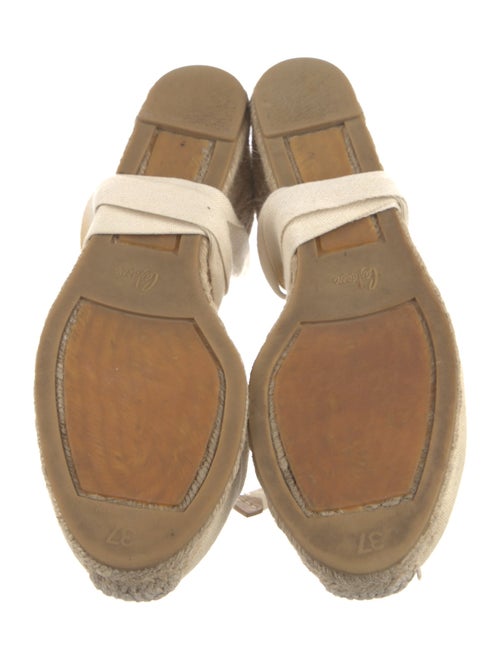 Castañer Canvas Printed D'Orsay Pumps