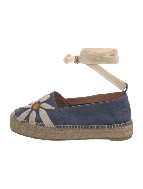 Castañer Canvas Colorblock Pattern Espadrilles