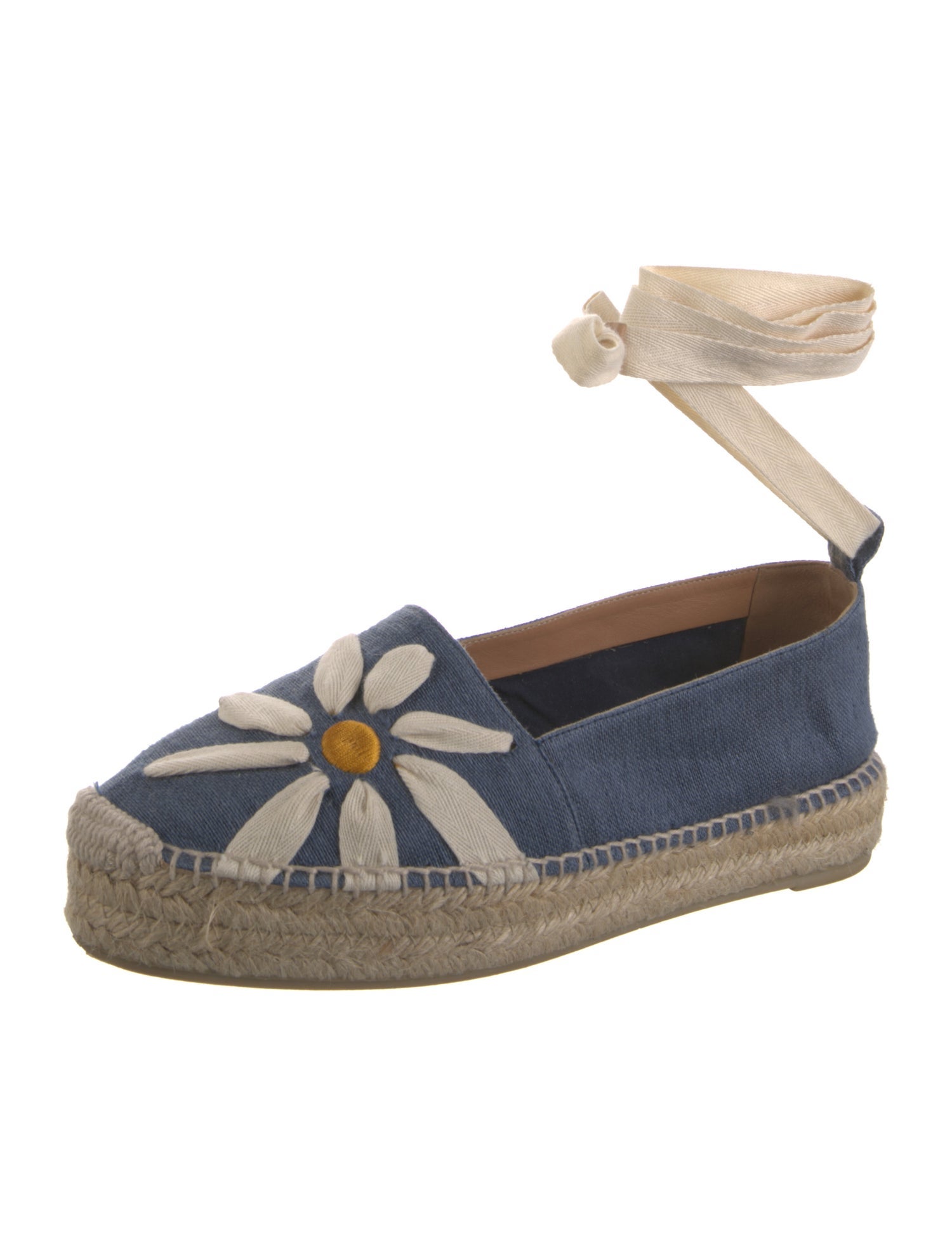 Castañer Canvas Colorblock Pattern Espadrilles