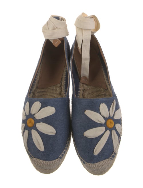 Castañer Canvas Colorblock Pattern Espadrilles